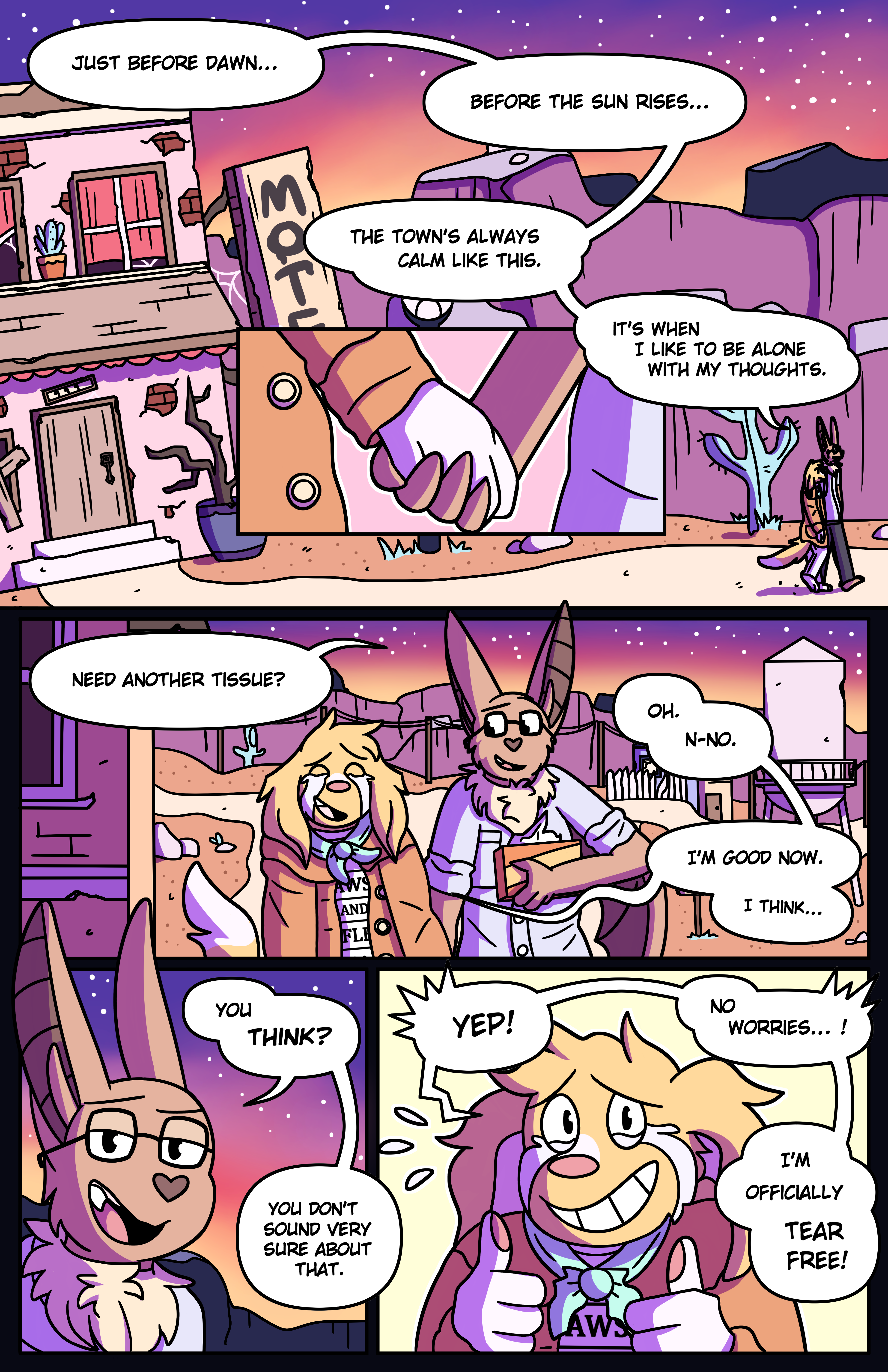 Dawn Of The Dragon Comic Page 1.151: Before Dawn – SlumberTown