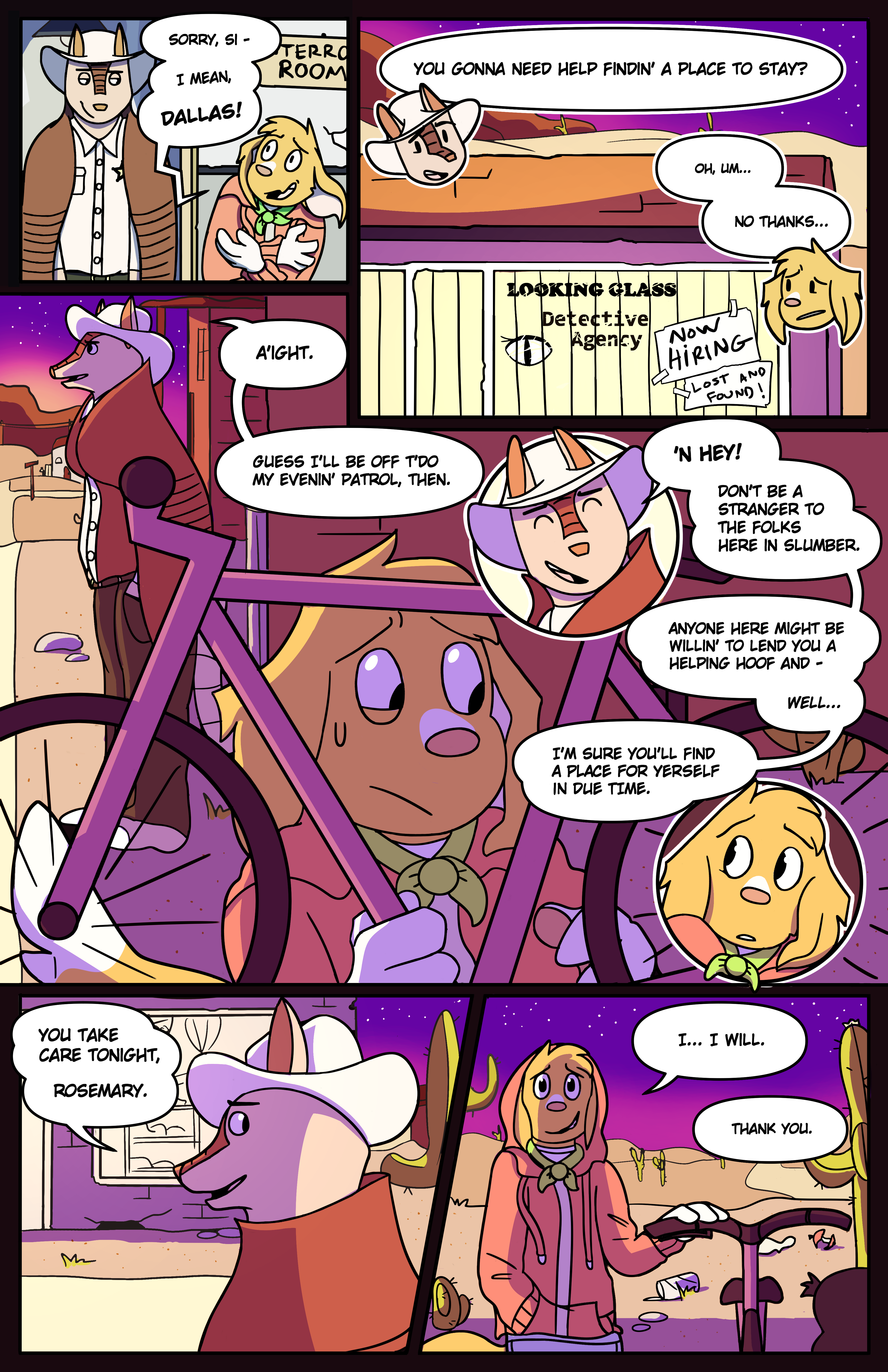 Page 1.5: Farewells