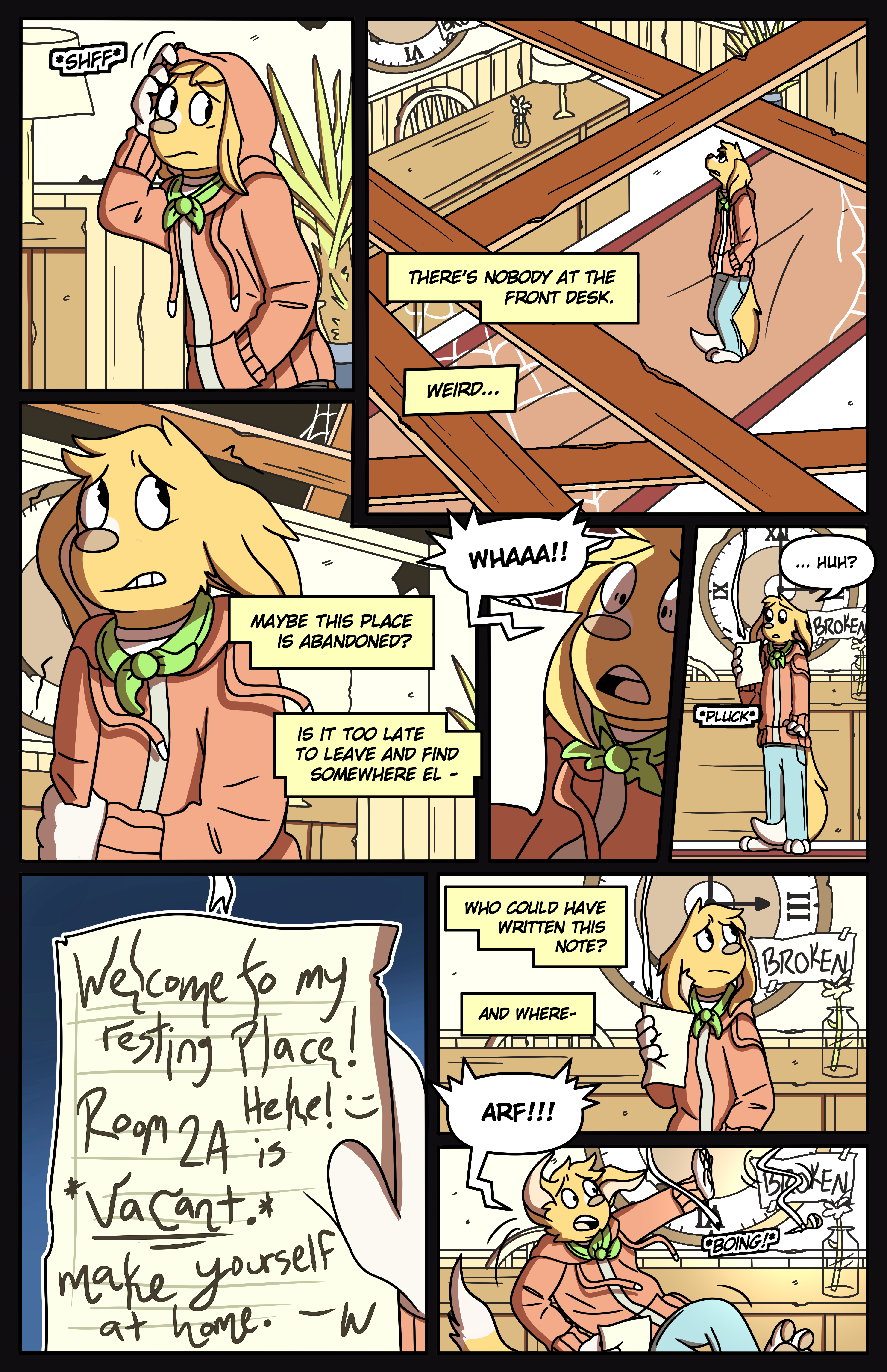 Page 1.15: Mysterious Note